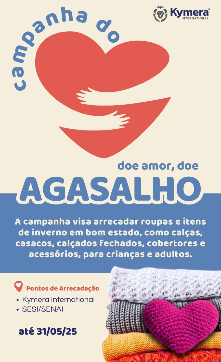 Kymera - campanha do Agasalho